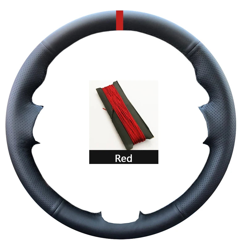 For Vauxhall Opel, K,E) Crossland X Grandland X Insignia Suede Leather Steering Wrap