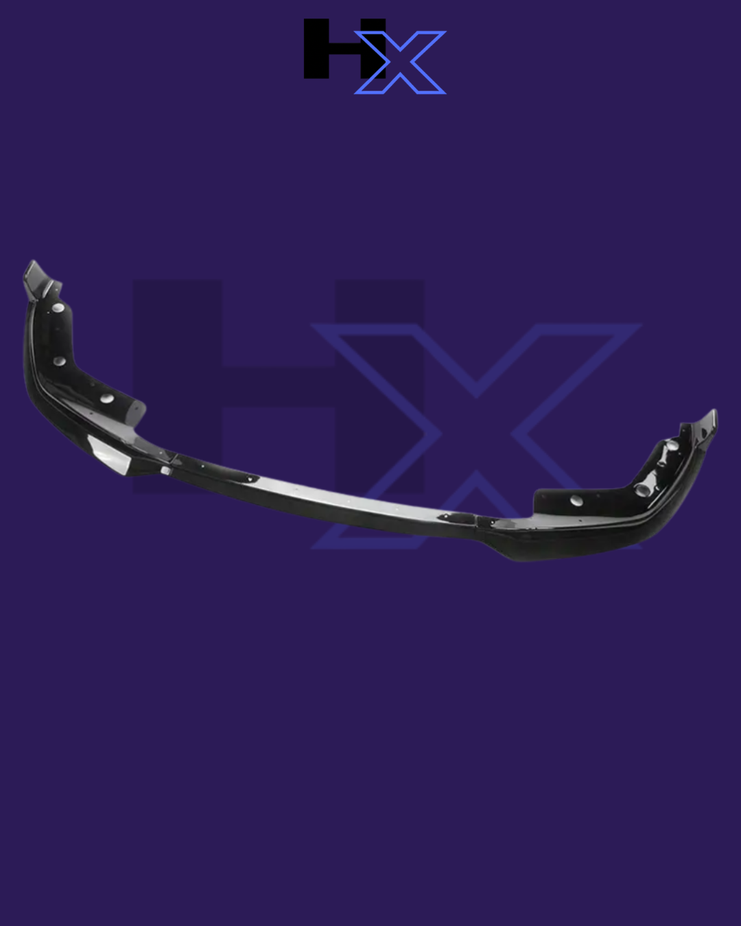 FOR BMW 3 SERIES G20 G21 3 PCS FRONT LIP BUMPER SPLITTER M SPORT GLOSS 2019-2022