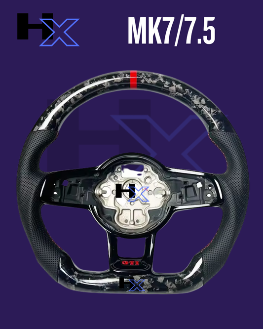 VW GOLF MK7/7.5 GTI FORGED CARBON STEERING WHEEL