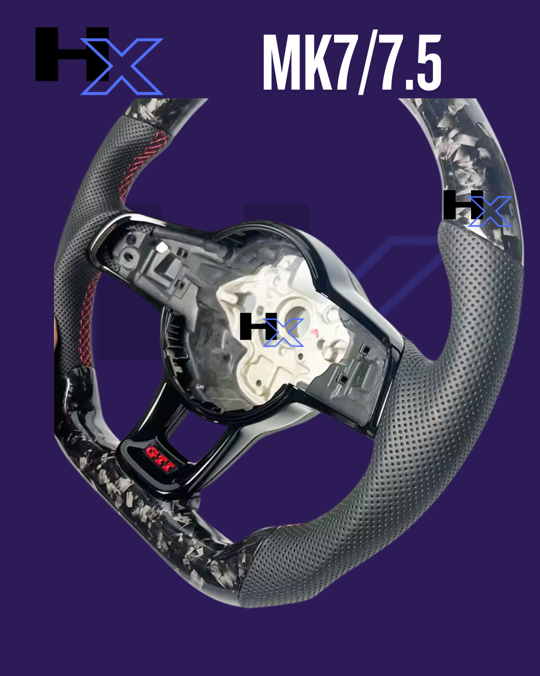 VW GOLF MK7/7.5 GTI FORGED CARBON STEERING WHEEL