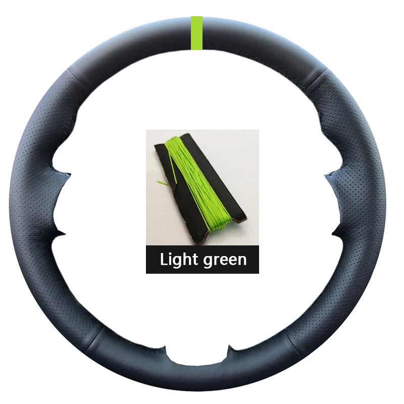 For Vauxhall Opel, K,E) Crossland X Grandland X Insignia Suede Leather Steering Wrap