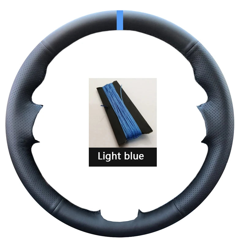 For Vauxhall Opel, K,E) Crossland X Grandland X Insignia Suede Leather Steering Wrap