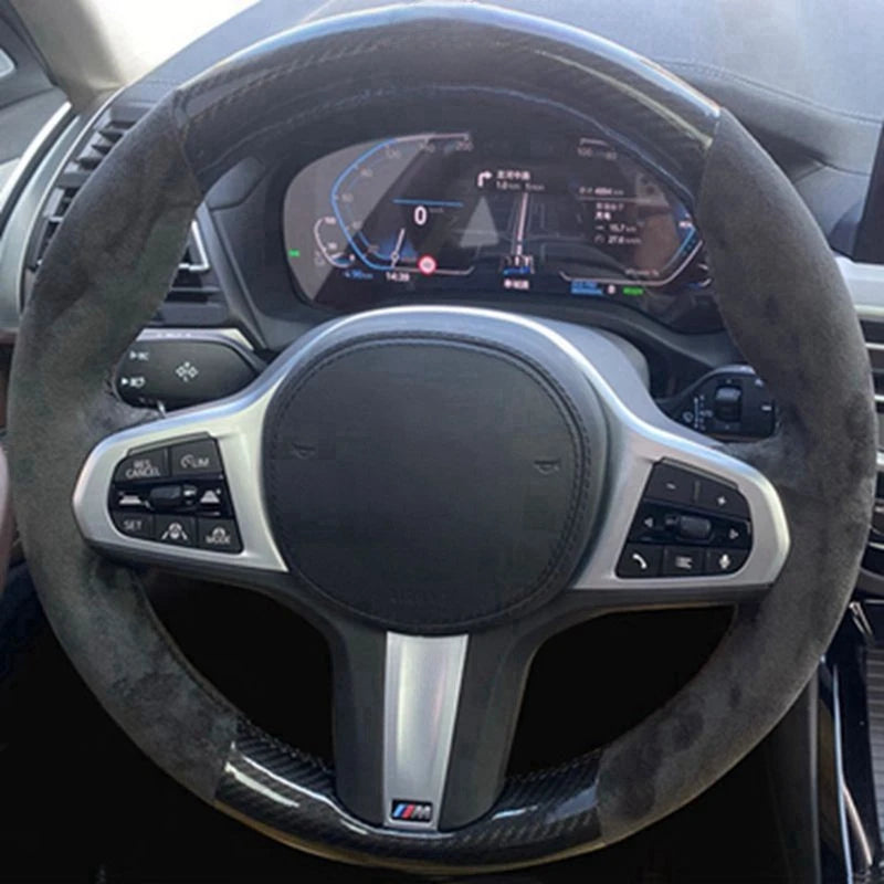 For BMW M Sport G30 G31 G32 G20 G21 Steering Wheel Wrap