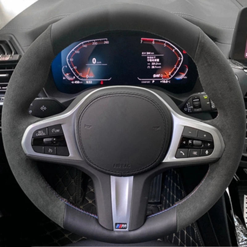 For BMW M Sport G30 G31 G32 G20 G21 Steering Wheel Wrap