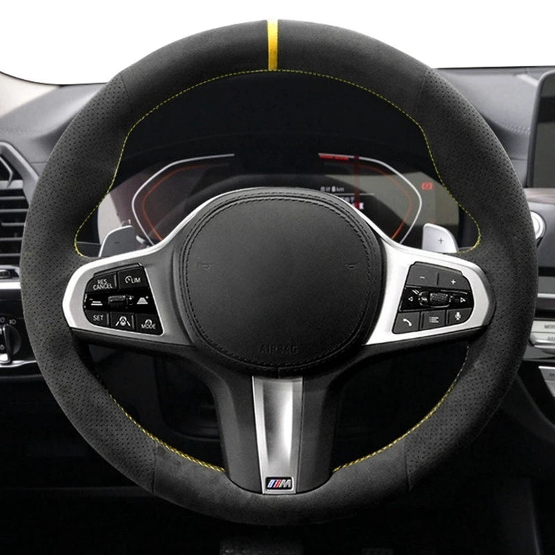 For BMW M Sport G30 G31 G32 G20 G21 Steering Wheel Wrap