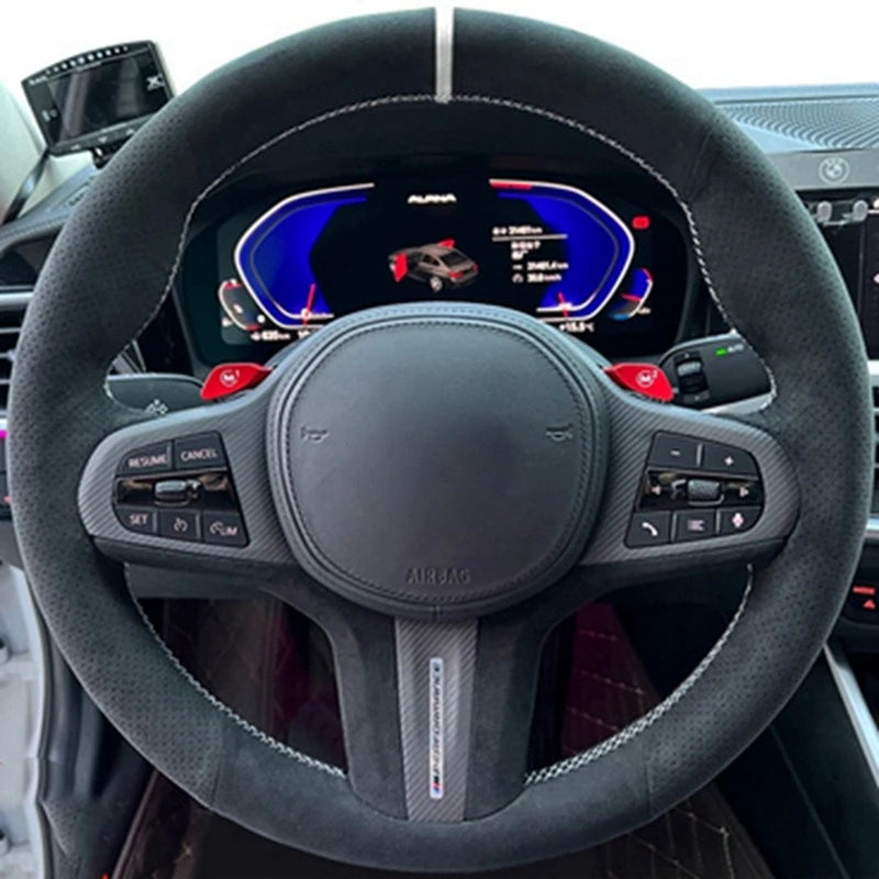 For BMW M Sport G30 G31 G32 G20 G21 Steering Wheel Wrap