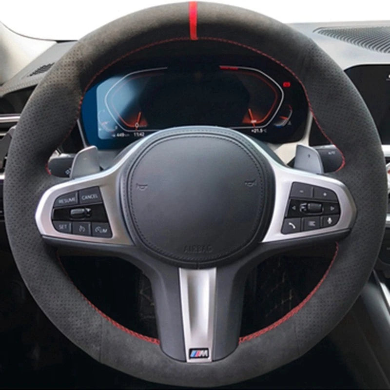 For BMW M Sport G30 G31 G32 G20 G21 Steering Wheel Wrap
