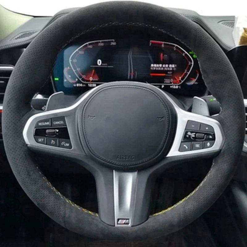 For BMW M Sport G30 G31 G32 G20 G21 Steering Wheel Wrap