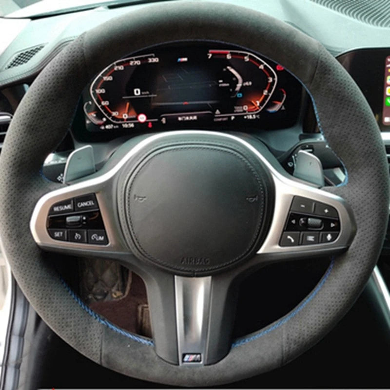 For BMW M Sport G30 G31 G32 G20 G21 Steering Wheel Wrap