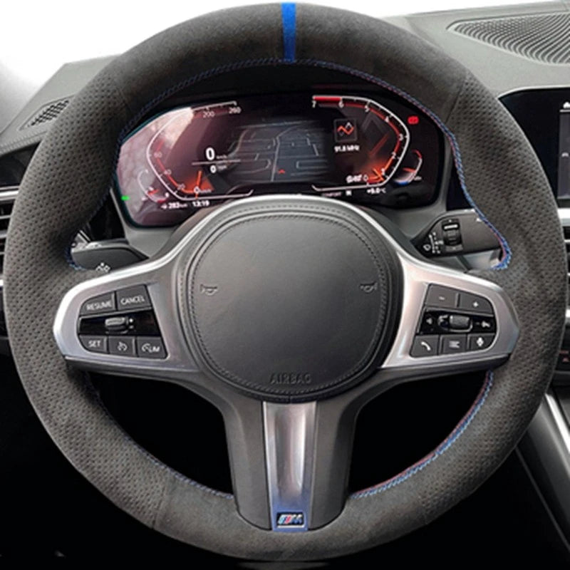 For BMW M Sport G30 G31 G32 G20 G21 Steering Wheel Wrap