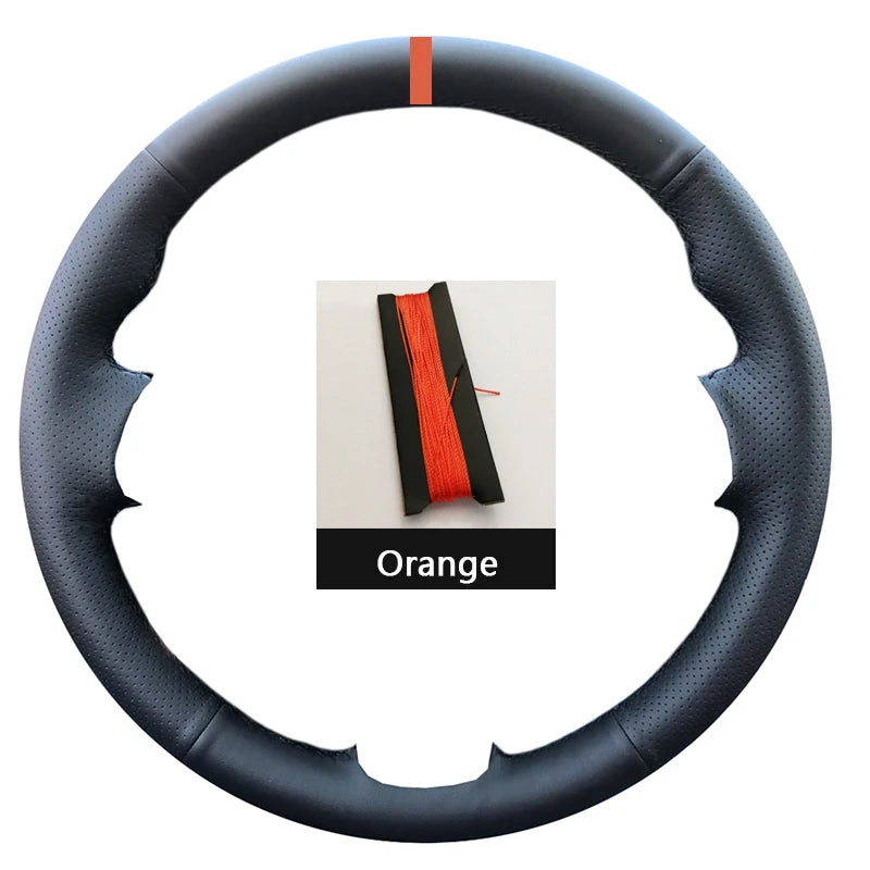 For Vauxhall Opel, K,E) Crossland X Grandland X Insignia Suede Leather Steering Wrap