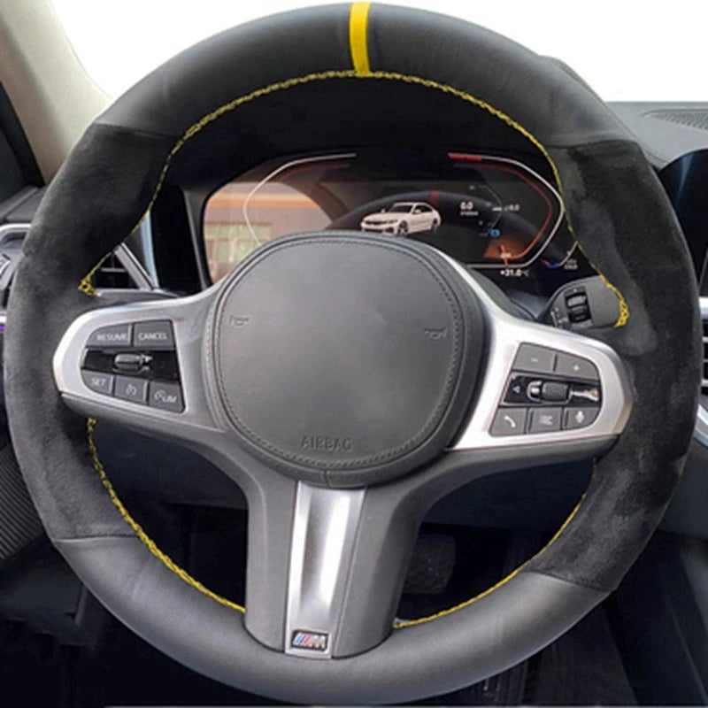 For BMW M Sport G30 G31 G32 G20 G21 Steering Wheel Wrap