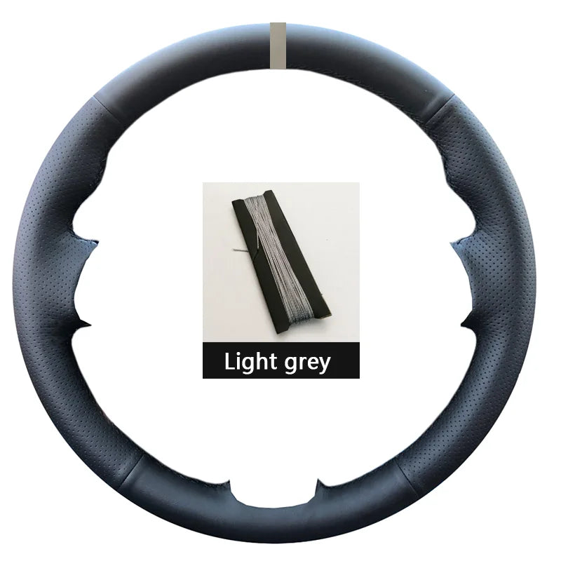For Vauxhall Opel, K,E) Crossland X Grandland X Insignia Suede Leather Steering Wrap