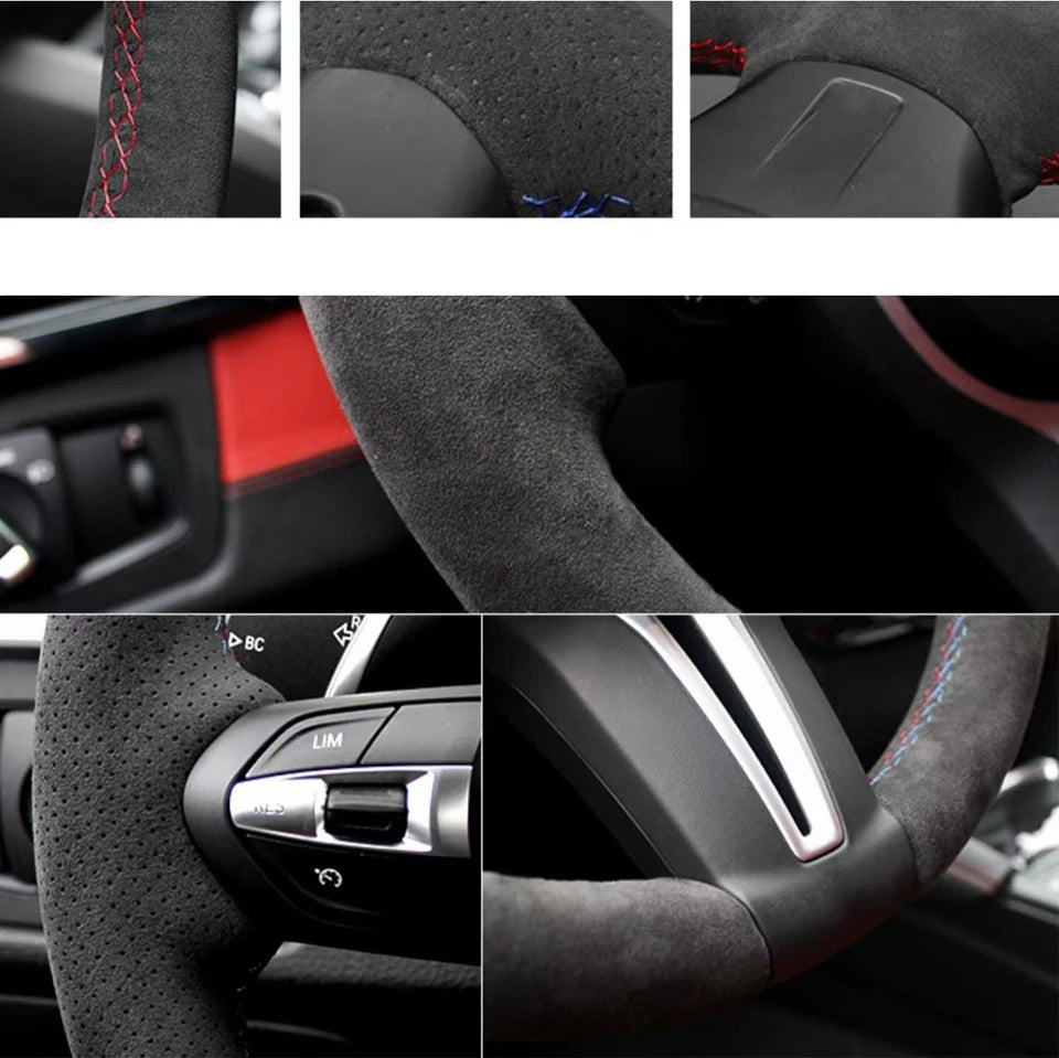 For BMW M Sport G30 G31 G32 G20 G21 Steering Wheel Wrap