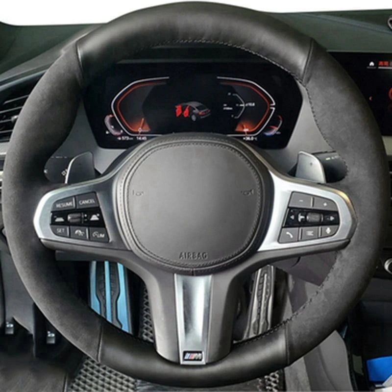 For BMW M Sport G30 G31 G32 G20 G21 Steering Wheel Wrap