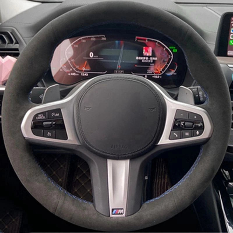 For BMW M Sport G30 G31 G32 G20 G21 Steering Wheel Wrap