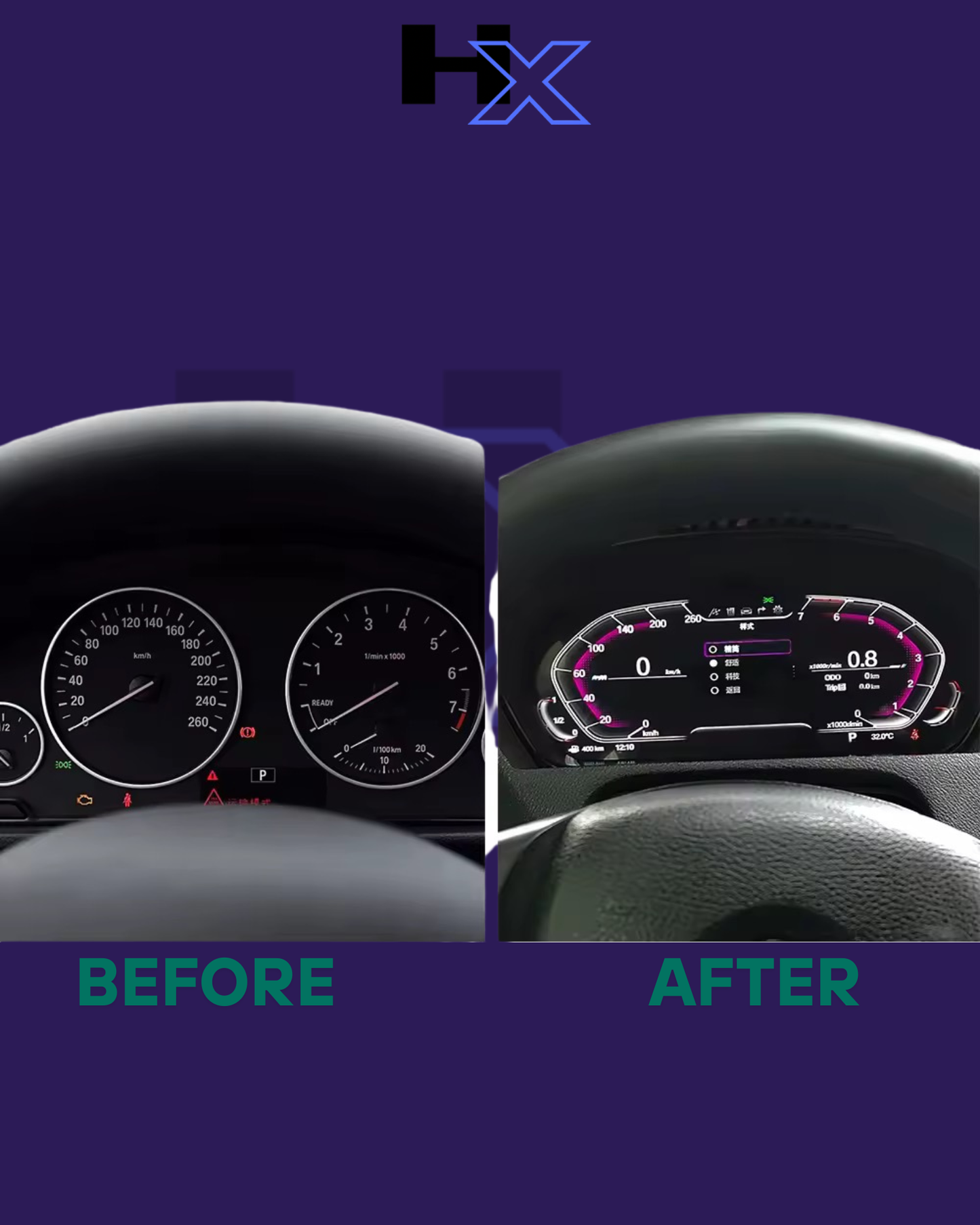 BMW F20/F21 SERIES VIRTUAL DASH RETROFIT