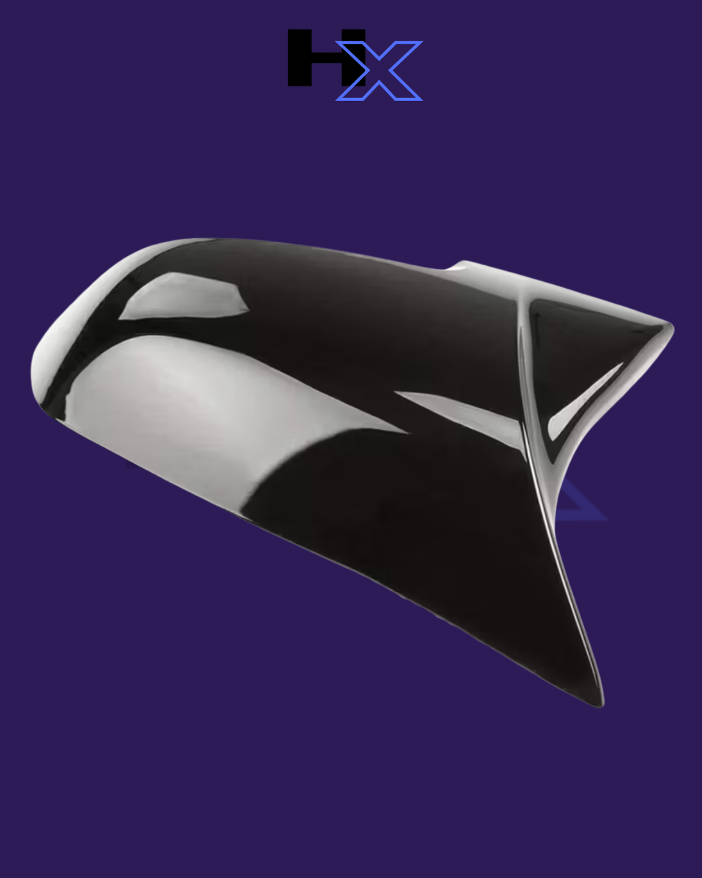 GLOSS BLACK SIDE MIRROR CAPS FOR BMW F20, F21, F22, F30, F32, F36, (F SERIES)